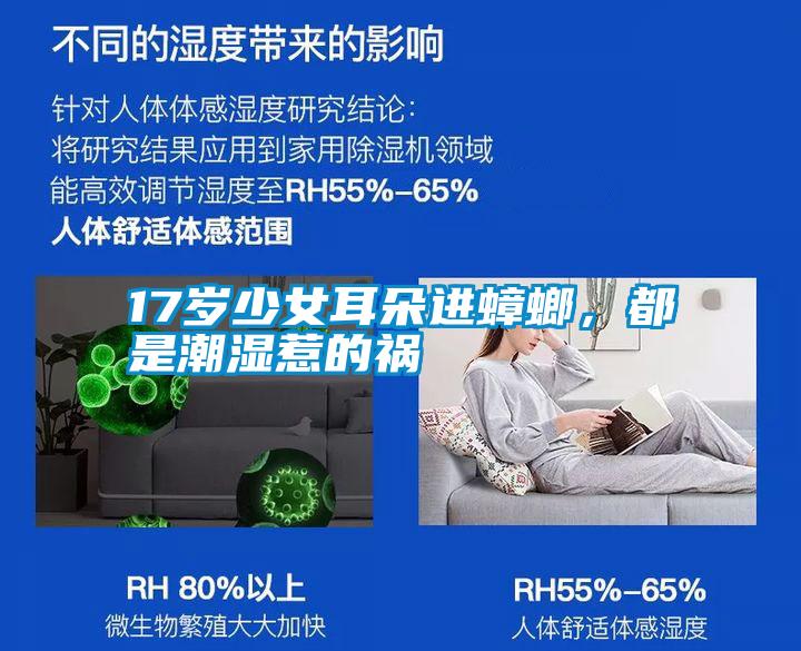 17岁少女耳朵进蟑螂，都是潮湿惹的祸