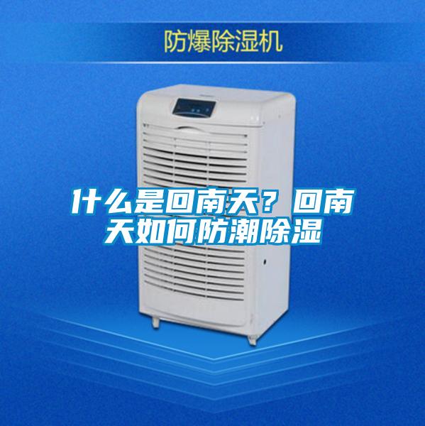 什么是回南天？回南天如何防潮除湿