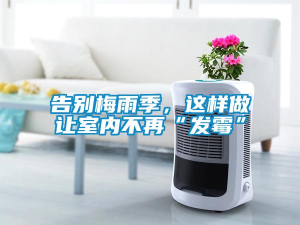 告别梅雨季，这样做让室内不再“发霉”