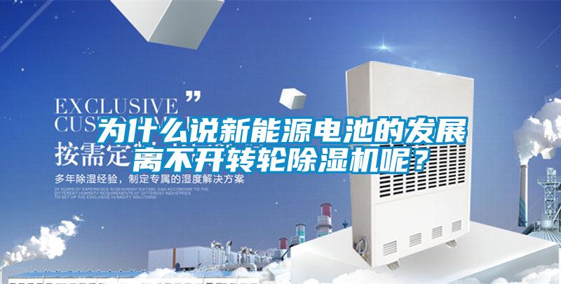为什么说新能源电池的发展离不开转轮91抖音免费看片呢？