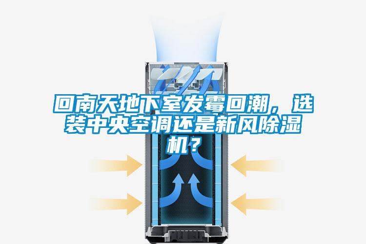 回南天地下室发霉回潮，选装中央空调还是新风91抖音免费看片？