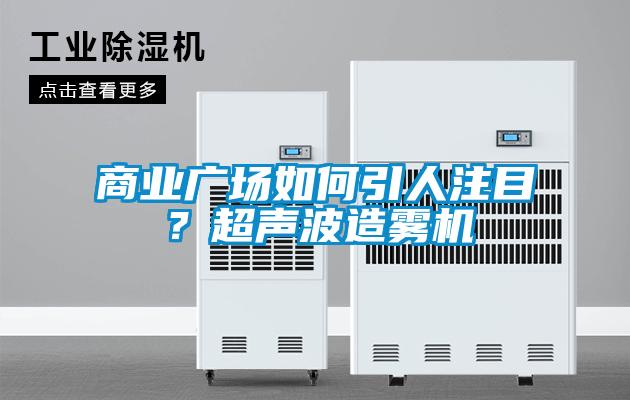 商业广场如何引人注目？超声波造雾机