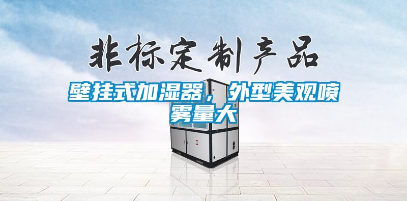 壁挂式加湿器，外型美观喷雾量大