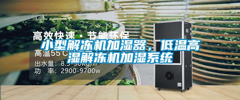 小型解冻机加湿器，低温高湿解冻机加湿系统