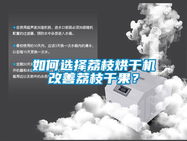 如何选择荔枝烘干机改善荔枝干果？