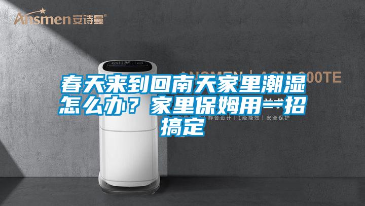 春天来到回南天家里潮湿怎么办？家里保姆用一招搞定