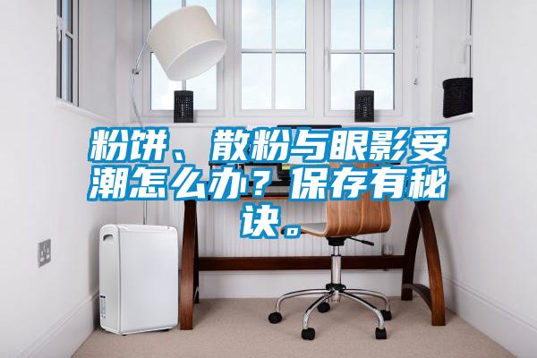 粉饼、散粉与眼影受潮怎么办？保存有秘诀。