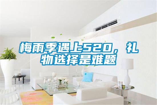梅雨季遇上520，礼物选择是难题
