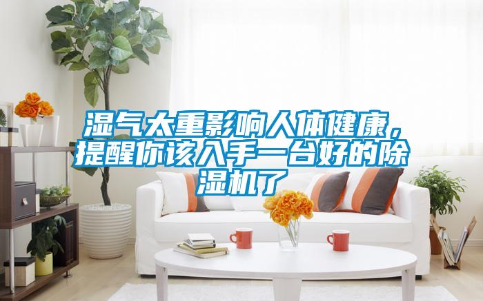 湿气太重影响人体健康，提醒你该入手一台好的91抖音免费看片了