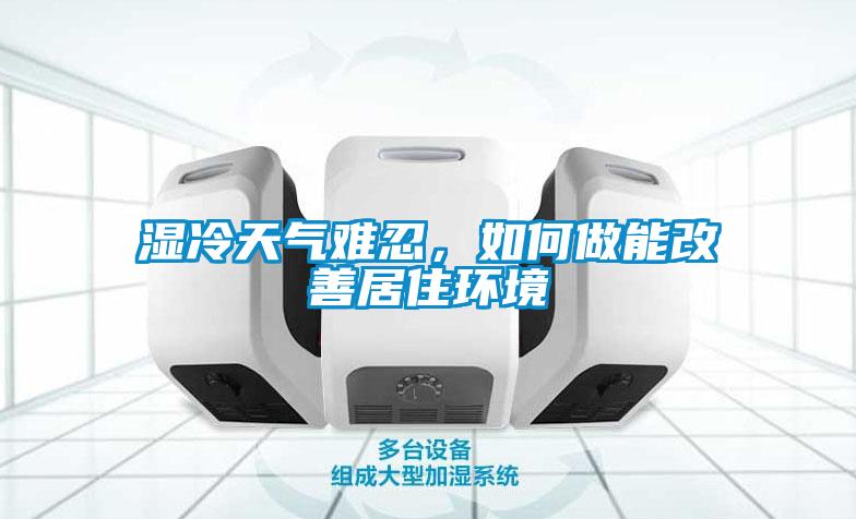 湿冷天气难忍，如何做能改善居住环境