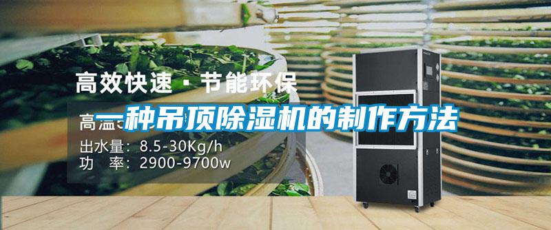一种吊顶91抖音免费看片的制作方法