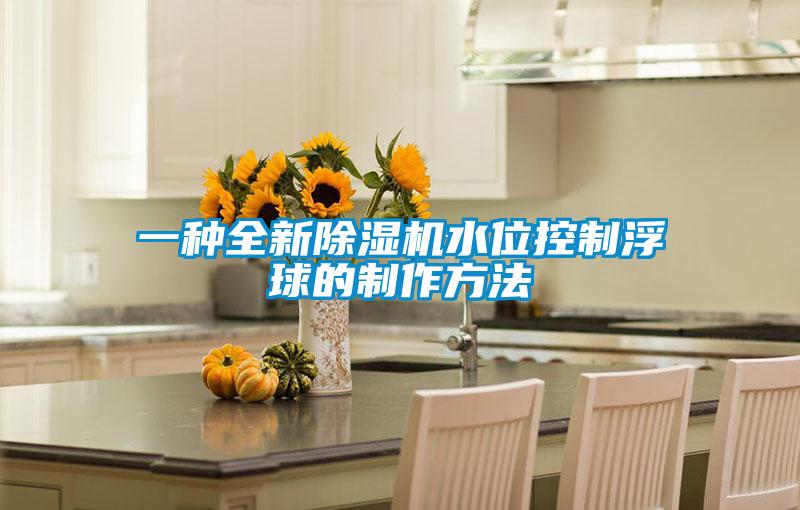 一种全新91抖音免费看片水位控制浮球的制作方法