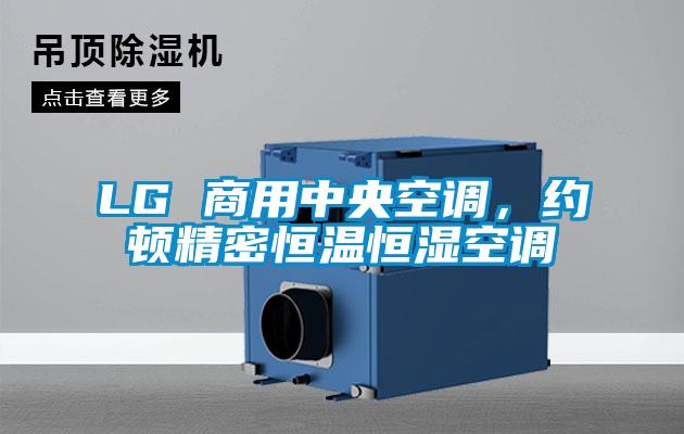 LG 商用中央空调，约顿精密恒温恒湿空调