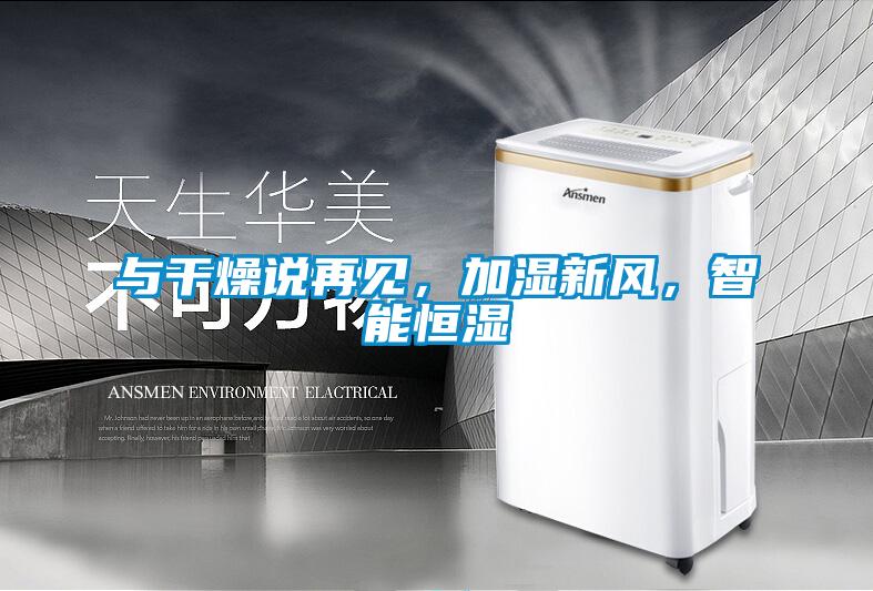 与干燥说再见，加湿新风，智能恒湿
