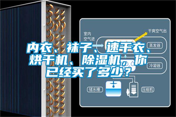 内衣、袜子、速干衣、烘干机、91抖音免费看片，你已经买了多少？