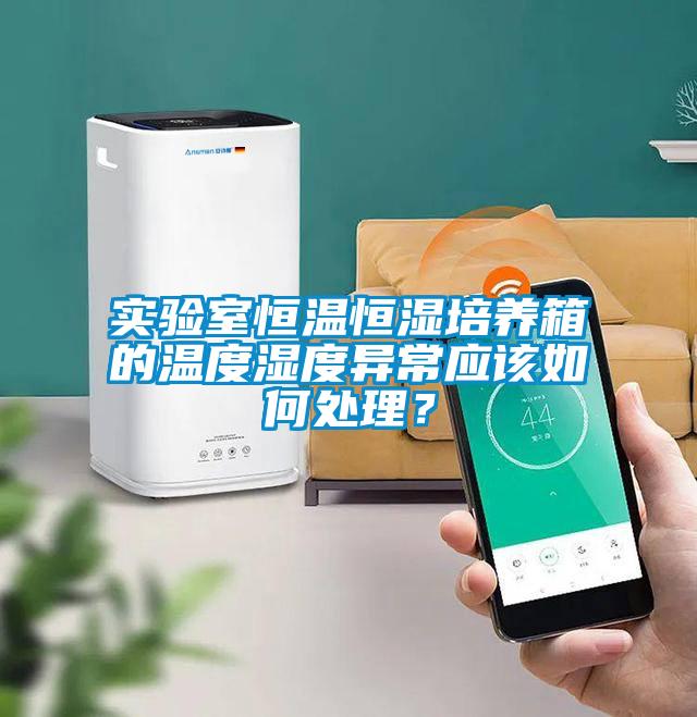 实验室恒温恒湿培养箱的温度湿度异常应该如何处理？