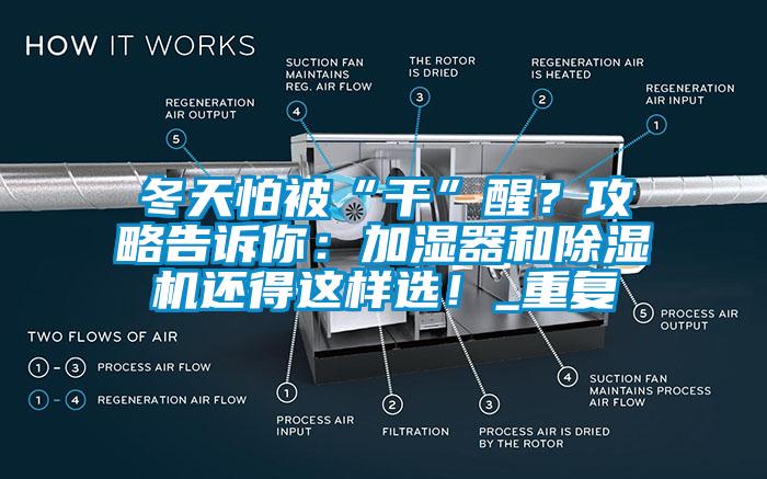 冬天怕被“干”醒？攻略告诉你：加湿器和91抖音免费看片还得这样选！_重复