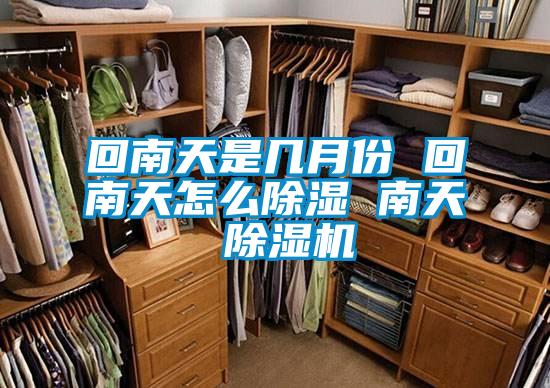 回南天是几月份 回南天怎么除湿 南天 91抖音免费看片