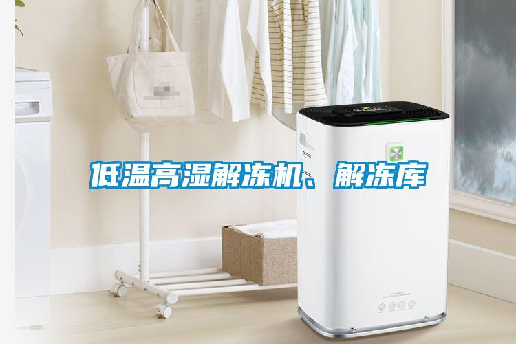 低温高湿解冻机、解冻库