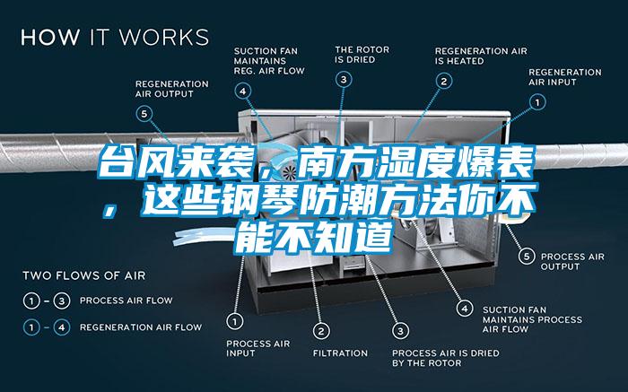 台风来袭，南方湿度爆表，这些钢琴防潮方法你不能不知道