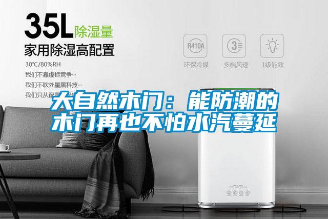 大自然木门：能防潮的木门再也不怕水汽蔓延