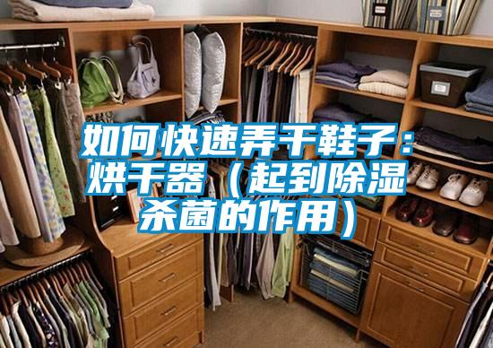 如何快速弄干鞋子：烘干器（起到除湿杀菌的作用）