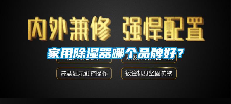 家用除湿器哪个品牌好？