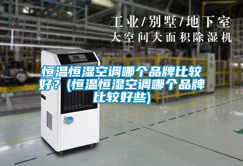 恒温恒湿空调哪个品牌比较好？(恒温恒湿空调哪个品牌比较好些)