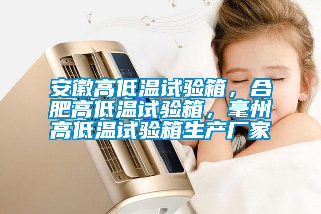 安徽高低温试验箱，合肥高低温试验箱，毫州高低温试验箱生产厂家