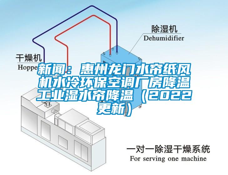 新闻：惠州龙门水帘纸风机水冷环保空调厂房降温工业湿水帘降温（2022更新）