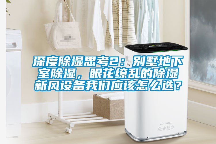 深度除湿思考2：别墅地下室除湿，眼花缭乱的除湿新风设备成人抖音在线下载应该怎么选？