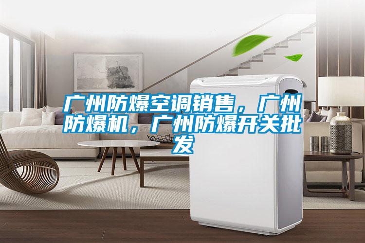 广州防爆空调销售，广州防爆机，广州防爆开关批发