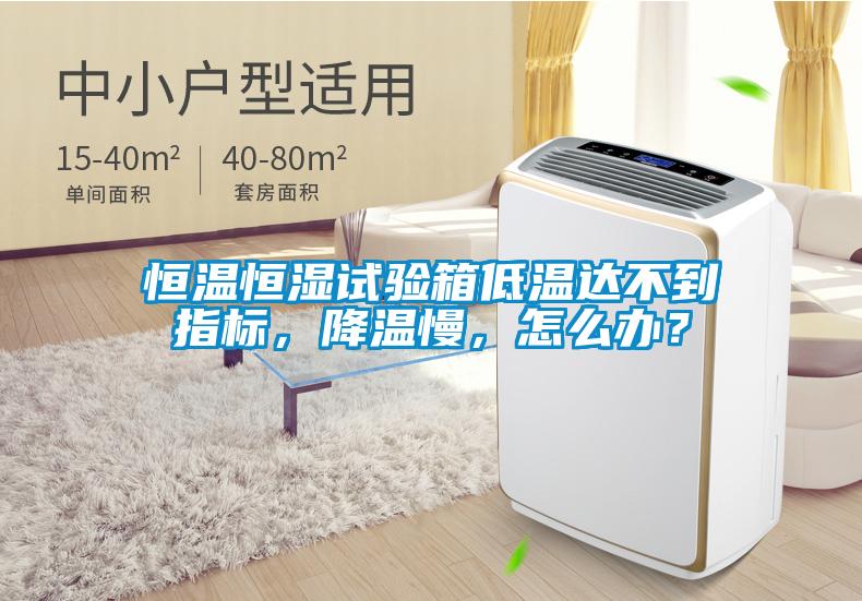 恒温恒湿试验箱低温达不到指标，降温慢，怎么办？