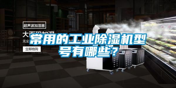 常用的工业91抖音免费看片型号有哪些？