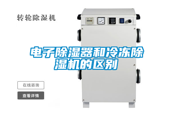 电子除湿器和冷冻91抖音免费看片的区别
