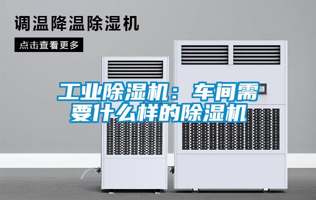 工业91抖音免费看片：车间需要什么样的91抖音免费看片