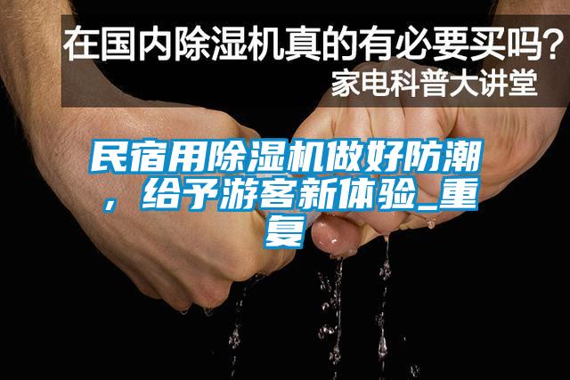 民宿用91抖音免费看片做好防潮，给予游客新体验_重复