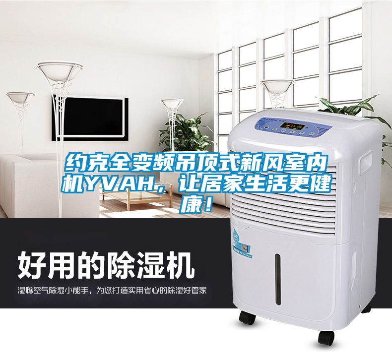 约克全变频吊顶式新风室内机YVAH，让居家生活更健康！