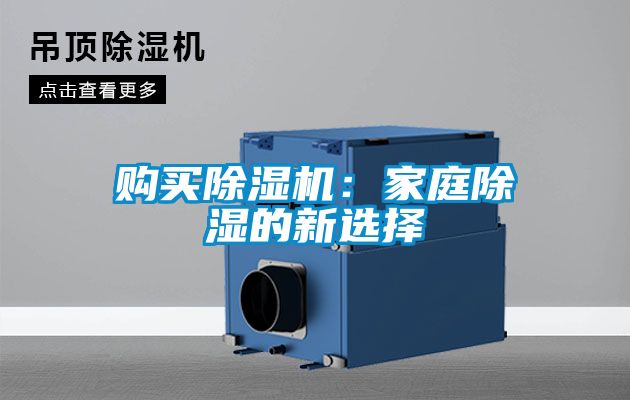 购买91抖音免费看片：家庭除湿的新选择