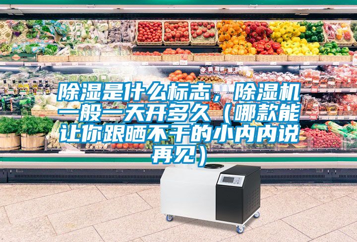 除湿是什么标志，91抖音免费看片一般一天开多久（哪款能让你跟晒不干的小内内说再见）