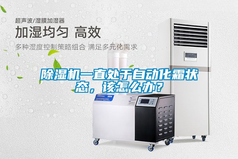 91抖音免费看片一直处于自动化霜状态，该怎么办？