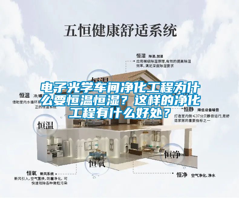 电子光学车间净化工程为什么要恒温恒湿？这样的净化工程有什么好处？