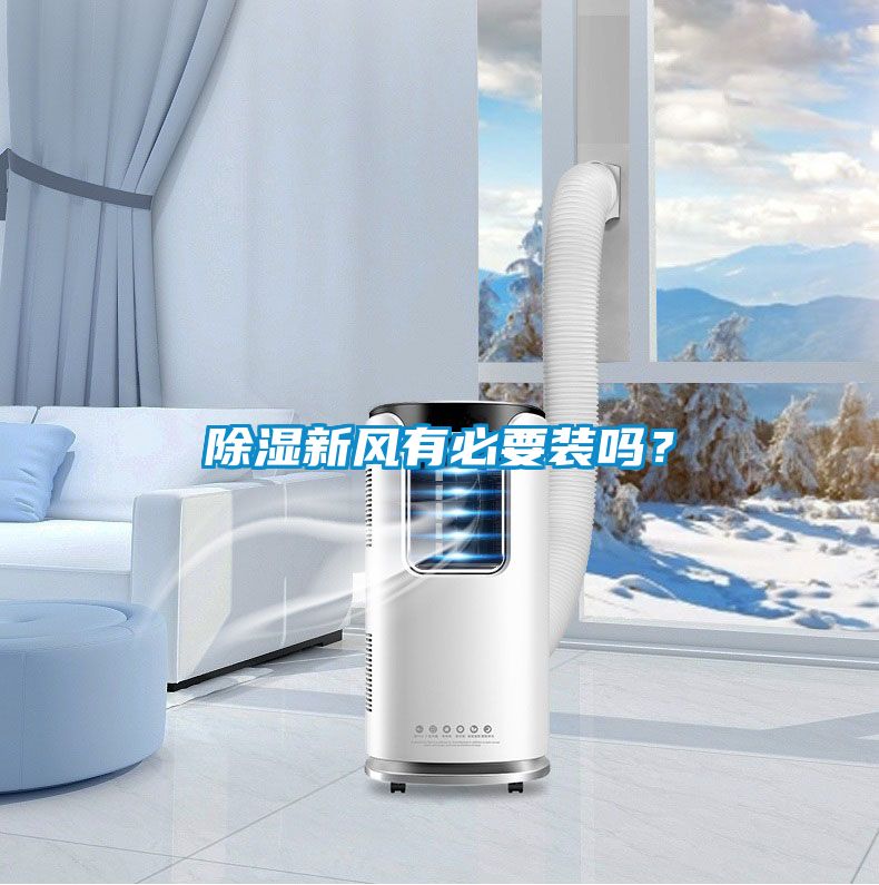 除湿新风有必要装吗？