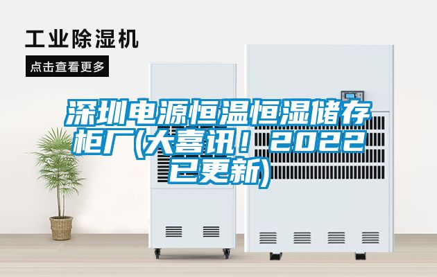 深圳电源恒温恒湿储存柜厂(大喜讯！2022已更新)