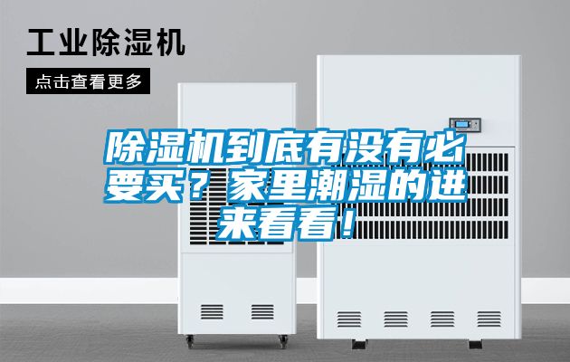 91抖音免费看片到底有没有必要买？家里潮湿的进来看看！