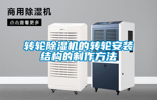 转轮91抖音免费看片的转轮安装结构的制作方法