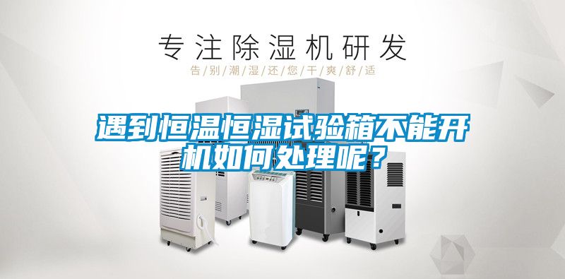 遇到恒温恒湿试验箱不能开机如何处理呢？
