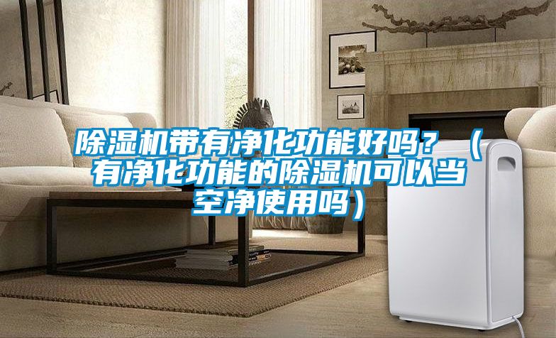 91抖音免费看片带有净化功能好吗？（有净化功能的91抖音免费看片可以当空净使用吗）