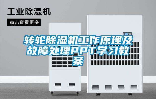转轮91抖音免费看片工作原理及故障处理PPT学习教案