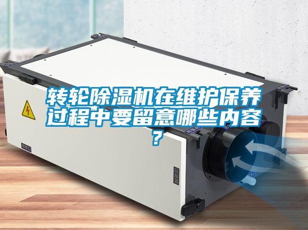 转轮91抖音免费看片在维护保养过程中要留意哪些内容？